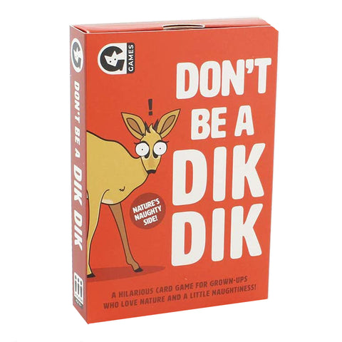 Don't Be A Dik Dik Card Game Don't Be A Dik Dik Card Game