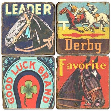 Horse Race Drink Coasters