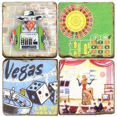 Las Vegas Drink Coasters Las Vegas Drink Coasters