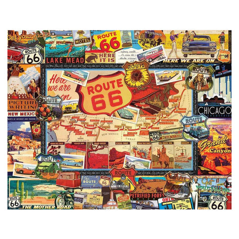Route 66 Jigsaw Puzzle Route 66 Jigsaw Puzzle
