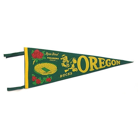 Oregon 1958 Rose Bowl Pennant