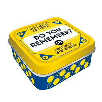 After Dinner Amusements: Do You Remember? After Dinner Amusements: Do You Remember?