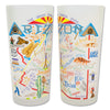 State of Arizona Frosted Glass Tumbler