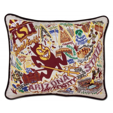 Arizona State University Collegiate Embroidered Pillow Arizona State University Collegiate Embroidered Pillow