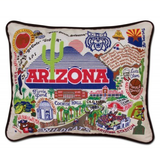 University of Arizona Collegiate Embroidered Pillow