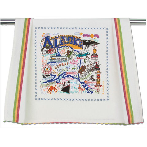 State of Alaska Dish Towel State of Alaska Dish Towel