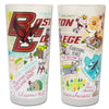 Boston College Collegiate Frosted Glass Tumbler