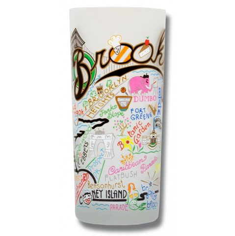 Brooklyn Frosted Glass Tumbler Brooklyn Frosted Glass Tumbler