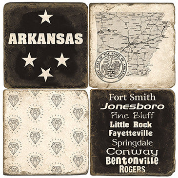 Arkansas Drink Coasters Arkansas Drink Coasters