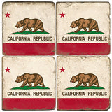 California Flag Drink Coasters