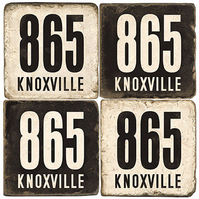 Knoxville Area Code 865 Drink Coasters Knoxville Area Code 865 Drink Coasters