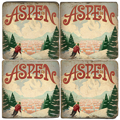 Aspen Drink Coasters Aspen Drink Coasters