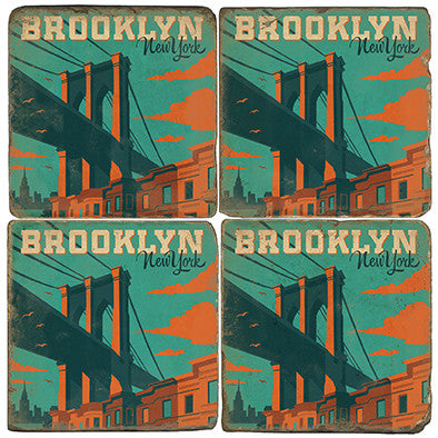 Brooklyn Drink Coasters Brooklyn Drink Coasters