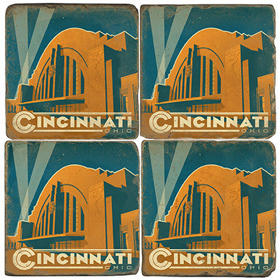 Cincinnati Drink Coasters Cincinnati Drink Coasters