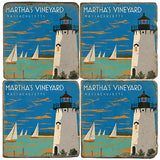 Martha's Vineyard Drink Coasters