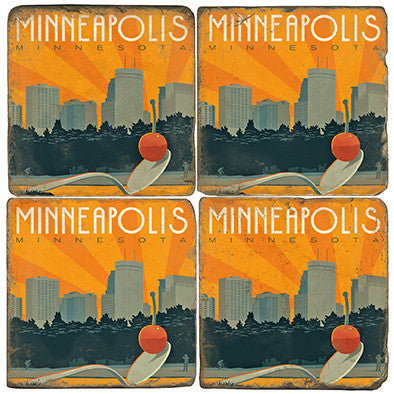 Minneapolis Drink Coasters Minneapolis Drink Coasters