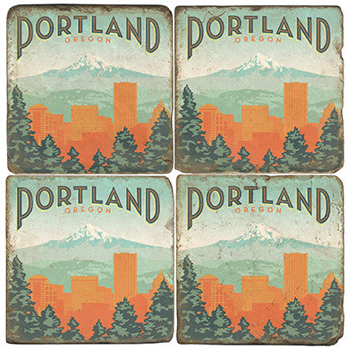 Portland Drink Coasters Portland Drink Coasters