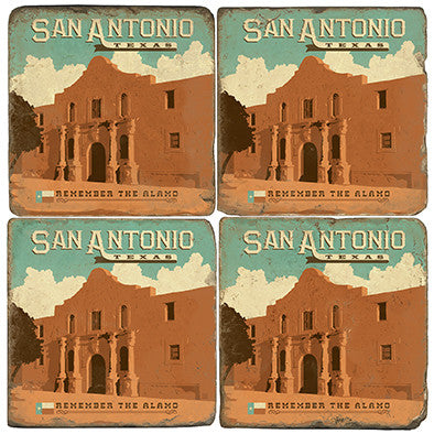 San Antonio Drink Coasters San Antonio Drink Coasters
