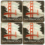 Golden Gate Bridge Drink Coasters