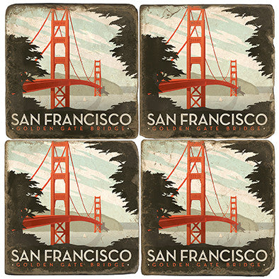 Golden Gate Bridge Drink Coasters