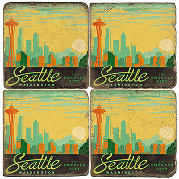 Seattle Drink Coasters Seattle Drink Coasters