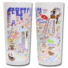 Chicago Frosted Glass Tumbler