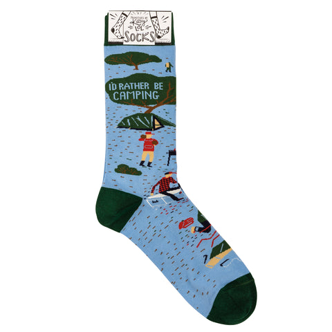 Socks - I'd Rather Be Camping Socks - I'd Rather Be Camping