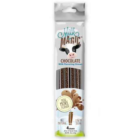 Chocolate Magic Milk Straws - 4 pack Chocolate Magic Milk Straws - 4 pack
