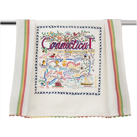 State of Connecticut Dish Towel State of Connecticut Dish Towel