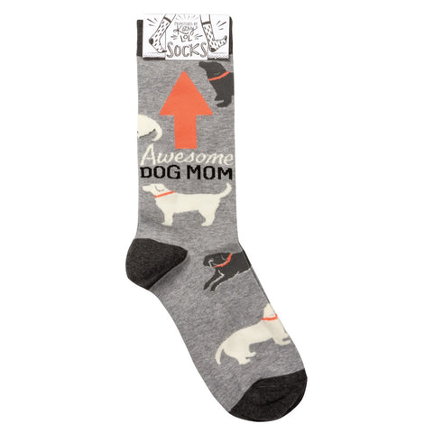 Socks - Awesome Dog Mom Socks - Awesome Dog Mom