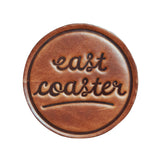 East Coaster Leather Coaster