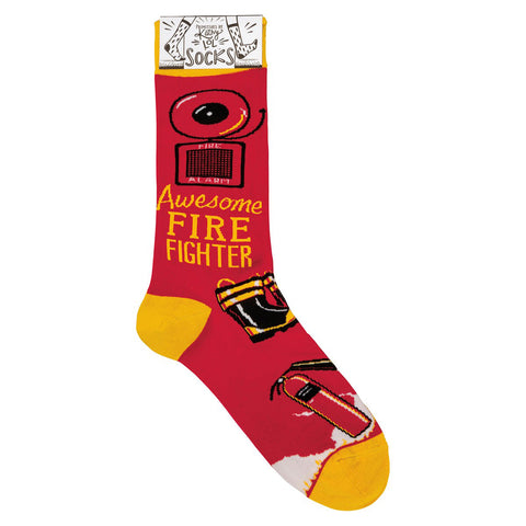 Socks - Awesome Fire Fighter Socks - Awesome Fire Fighter