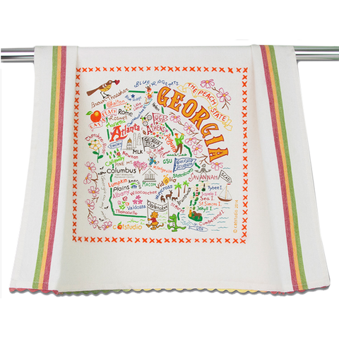 State of Georgia Dish Towel State of Georgia Dish Towel