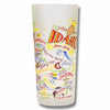 State of Idaho Frosted Glass Tumbler