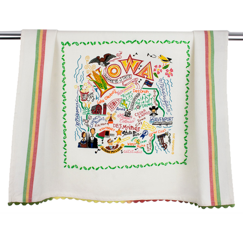 State of Iowa Dish Towel State of Iowa Dish Towel