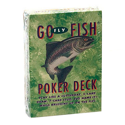 Go Fly Fish Poker Deck Go Fly Fish Poker Deck