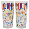 London Frosted Glass Tumbler