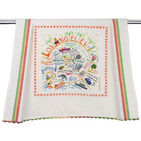 Los Angeles Dish Towel Los Angeles Dish Towel