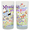 Martha's Vineyard Frosted Glass Tumbler