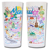 Maui Frosted Glass Tumbler