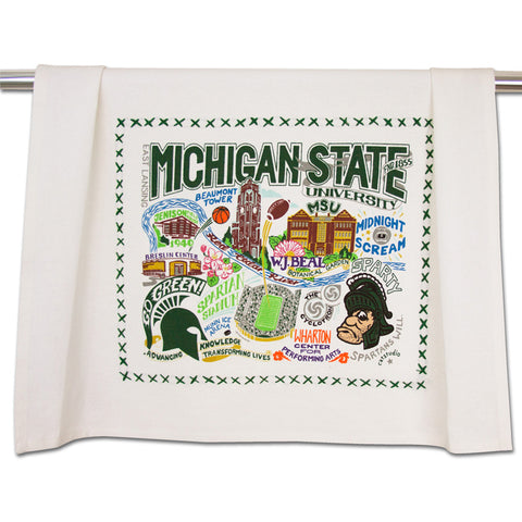 Michigan State Collegiate Dish Towel Michigan State Collegiate Dish Towel
