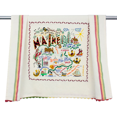 State of Maine Dish Towel State of Maine Dish Towel
