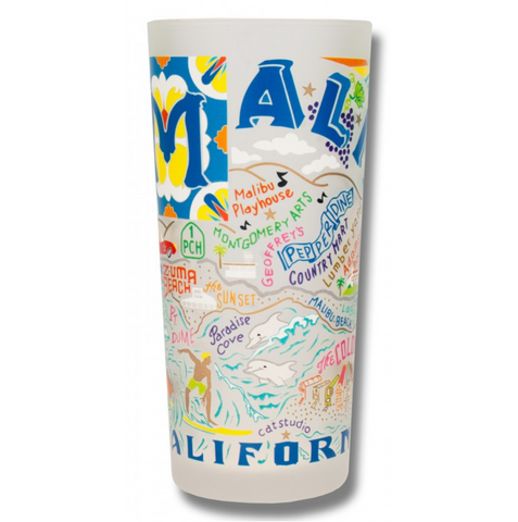 Malibu Frosted Glass Tumbler Malibu Frosted Glass Tumbler