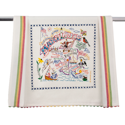 State of Maryland Dish Towel State of Maryland Dish Towel