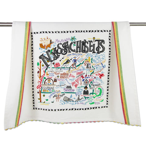 State of Massachusetts Dish Towel State of Massachusetts Dish Towel