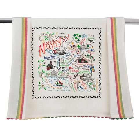 State of Mississippi Dish Towel State of Mississippi Dish Towel