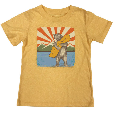 California Mountain Bear Kids T-Shirt