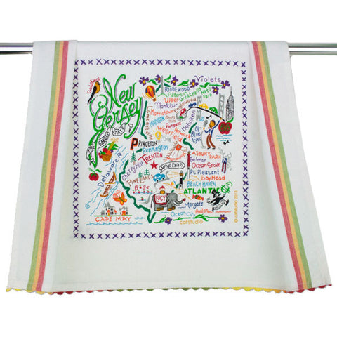 State of New Jersey Dish Towel State of New Jersey Dish Towel