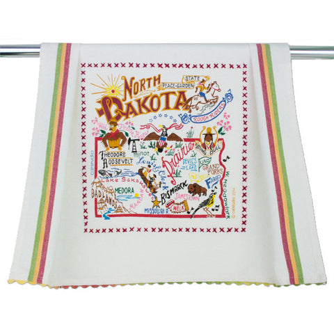 State of North Dakota Dish Towel State of North Dakota Dish Towel