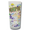 Napa Valley Frosted Glass Tumbler